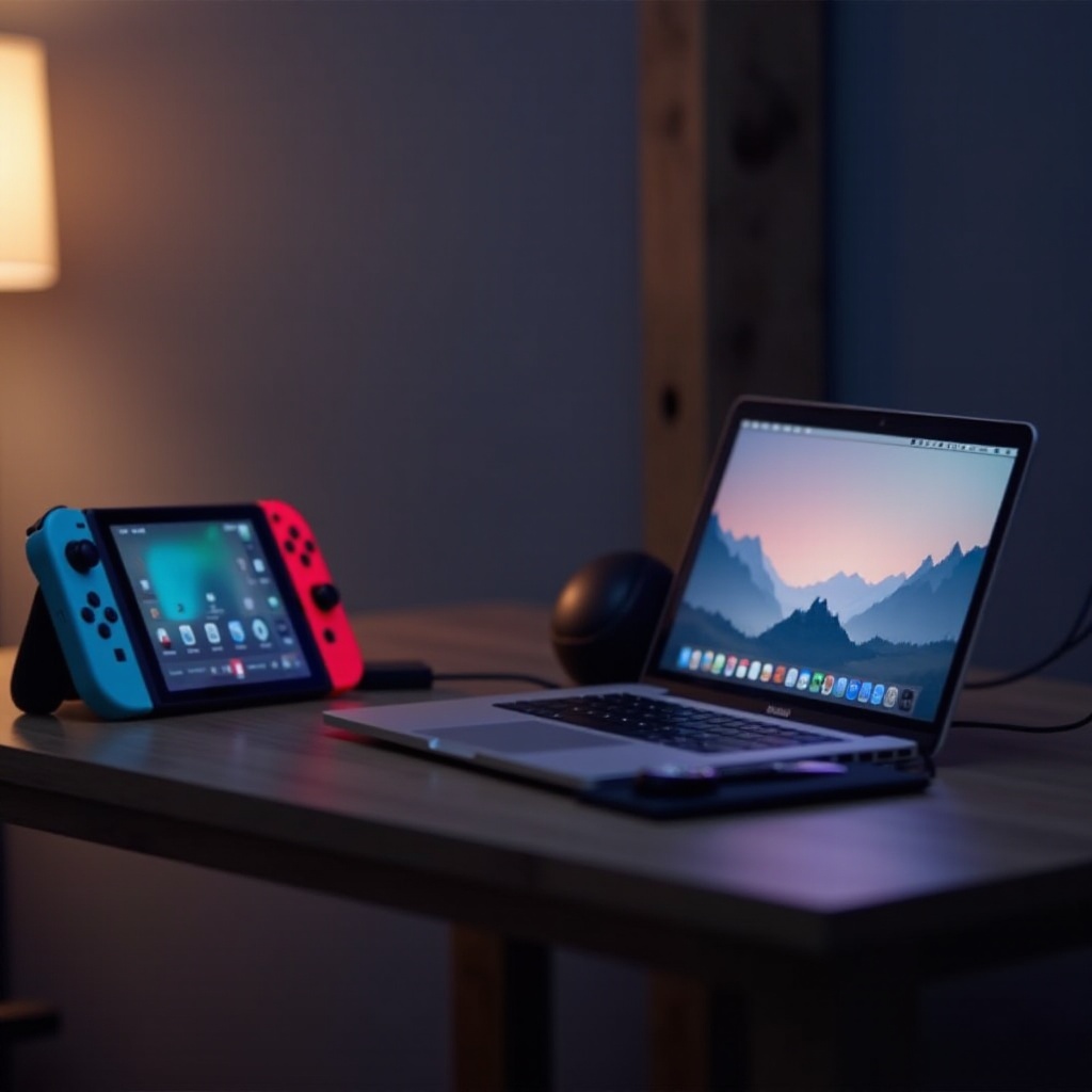switch連接手提電腦